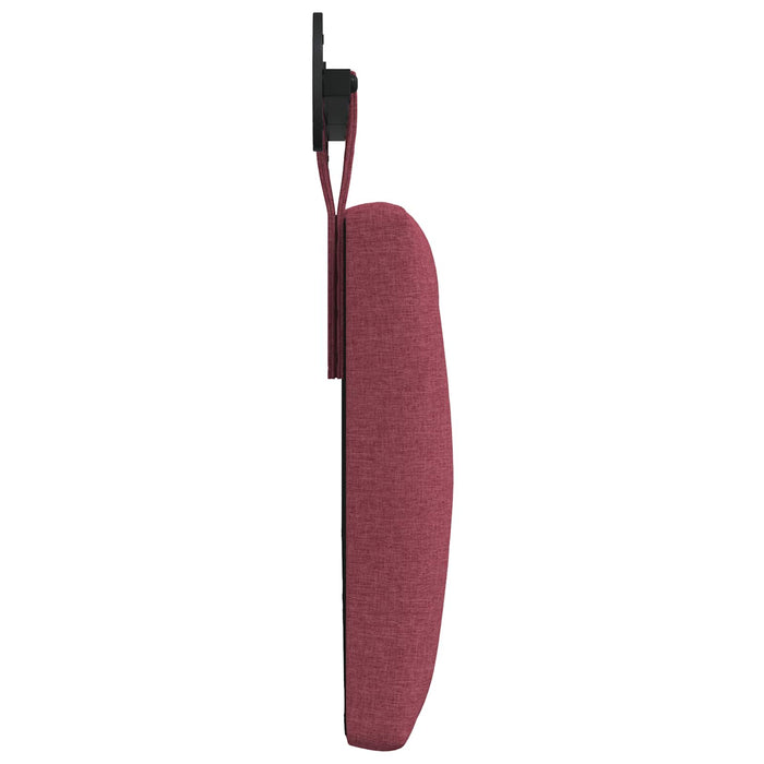 Cap de pat suspendat Roșu Vin 150 x 55 x 7 cm țesătură - WALTI WALTI