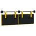 Cap de pat suspendat Pe perete Galben 150 x 55 x 7 cm Catifea - WALTI WALTI