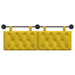 Cap de pat suspendat Pe perete Galben 150 x 55 x 7 cm Catifea - WALTI WALTI