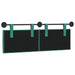 Cap de pat suspendat Pe perete Turcoaz 150 x 55 x 7 cm Catifea - WALTI WALTI