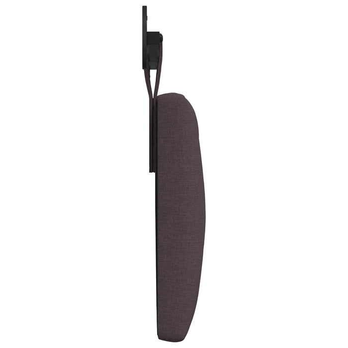 Cap de pat suspendat Maro închis 170 x 55 x 7 cm țesătură - WALTI WALTI