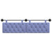 Cap de pat suspendat Albastru Jeans 170 x 55 x 7 cm țesătură - WALTI WALTI