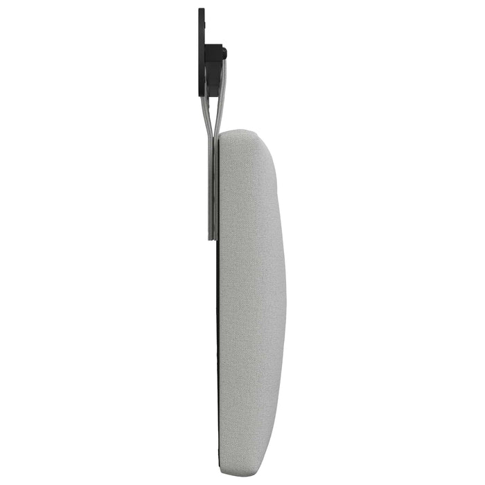 Cap de pat suspendat Gri nori 190 x 55 x 7 cm țesătură - WALTI WALTI