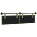 Cap de pat suspendat Verde deschis 190 x 55 x 7 cm Catifea - WALTI WALTI