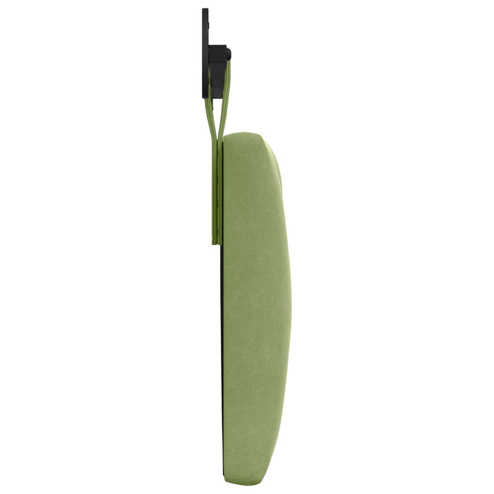 Cap de pat suspendat Verde deschis 190 x 55 x 7 cm Catifea - WALTI WALTI