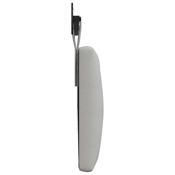 Cap de pat suspendat Gri nori 210 x 55 x 7 cm țesătură - WALTI WALTI