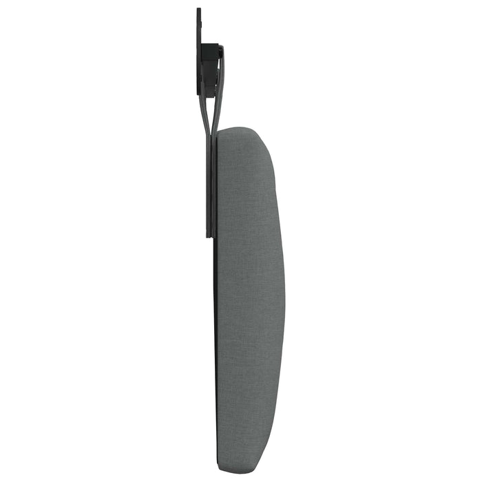 Cap de pat suspendat Gri închis 210 x 55 x 7 cm țesătură - WALTI WALTI