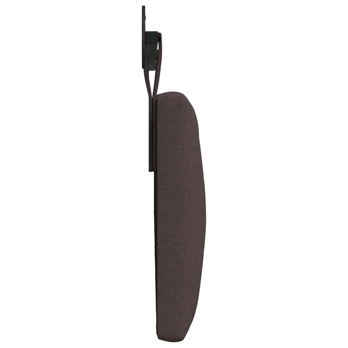 Cap de pat suspendat Maro închis 210 x 55 x 7 cm țesătură - WALTI WALTI