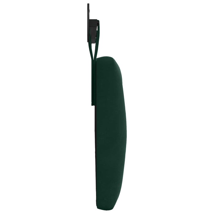 Cap de pat suspendat Verde închis 210 x 55 x 7 cm Catifea - WALTI WALTI