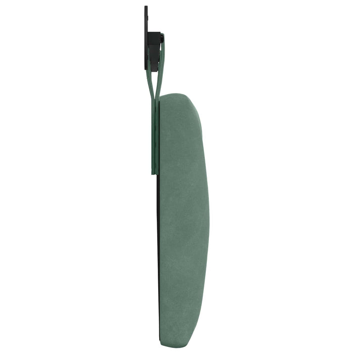 Cap de pat suspendat Verde Mării 210 x 55 x 7 cm Catifea - WALTI WALTI