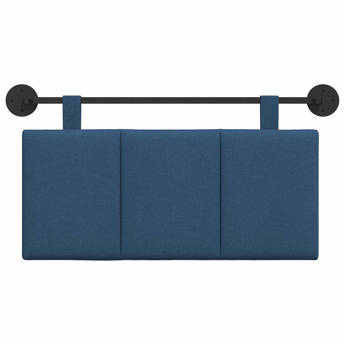 Cap de pat suspendat Pe perete albastru 90 x 55 x 5 cm țesătură - WALTI WALTI