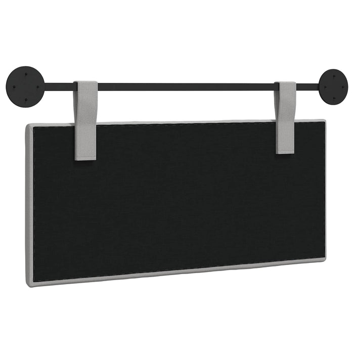 Cap de pat suspendat Dungi Gri nori 100 x 55 x 5 cm țesătură - WALTI WALTI