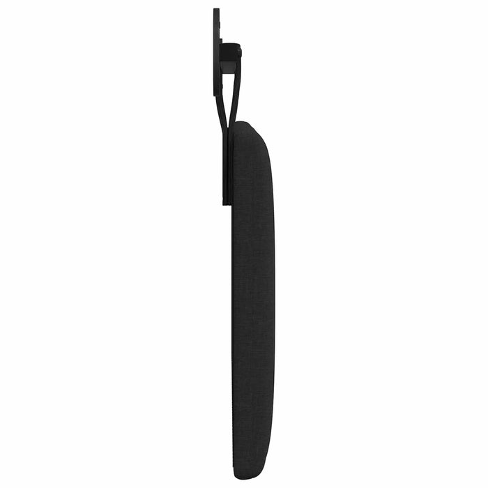 Cap de pat suspendat Pe perete Negru 100 x 55 x 5 cm țesătură - WALTI WALTI