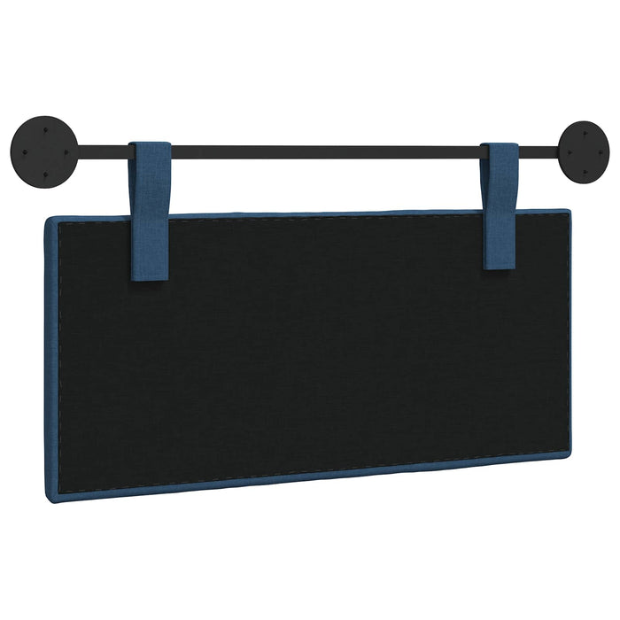 Cap de pat suspendat Dungi albastru 100 x 55 x 5 cm țesătură - WALTI WALTI