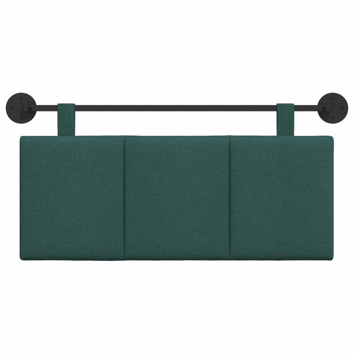 Cap de pat suspendat Verde închis 110 x 55 x 5 cm țesătură - WALTI WALTI