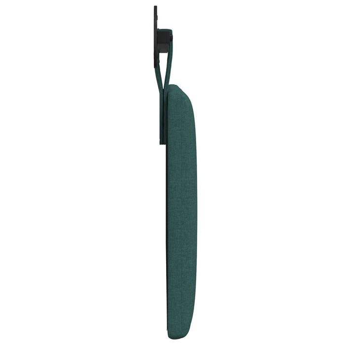 Cap de pat suspendat Verde închis 110 x 55 x 5 cm țesătură - WALTI WALTI
