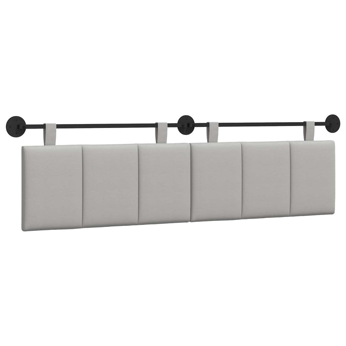 Cap de pat suspendat Dungi Gri nori 170 x 55 x 5 cm țesătură - WALTI WALTI