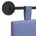 Cap de pat suspendat Albastru Jeans 190 x 55 x 5 cm țesătură - WALTI WALTI