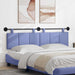 Cap de pat suspendat Albastru Jeans 190 x 55 x 5 cm țesătură - WALTI WALTI