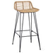 Scaun Bar 44 x 46 x 91 cm Stâlp de fier cu diametru de 10 mm - WALTI WALTI