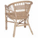Scaun stivuibil natural 60 x 60 x 81 cm Ratan - WALTI WALTI