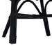 Scaun stivuibil Negru 60 x 60 x 81 cm Ratan - WALTI WALTI