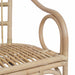 Scaun stivuibil natural 58 x 60 x 81 cm Ratan - WALTI WALTI
