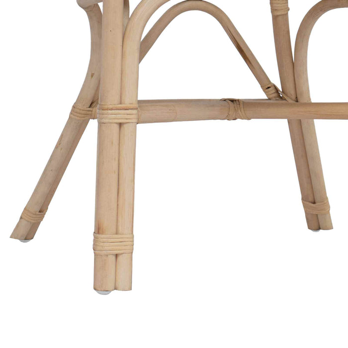 Scaun stivuibil natural 58 x 60 x 81 cm Ratan - WALTI WALTI