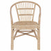 Scaun stivuibil natural 58 x 60 x 81 cm Ratan - WALTI WALTI