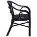 Scaun stivuibil Negru 58 x 60 x 81 cm Ratan - WALTI WALTI
