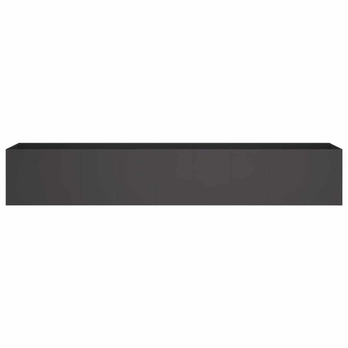 Vază pentru Grădină Negru 360 x 40 x 60 cm Oțel laminat la rece - WALTI WALTI