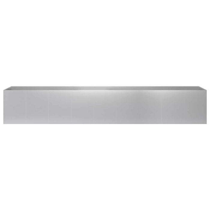 Vază pentru Grădină Argintiu 360 x 40 x 60 cm Oțel Galvanizat - WALTI WALTI