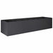 Vază pentru Grădină Negru 280 x 80 x 60 cm Oțel laminat la rece - WALTI WALTI