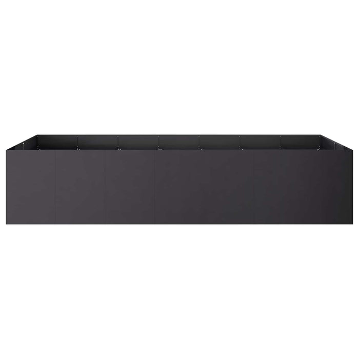 Vază pentru Grădină Negru 280 x 80 x 60 cm Oțel laminat la rece - WALTI WALTI