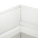 Vază pentru Grădină Alb 280 x 80 x 60 cm Oțel laminat la rece - WALTI WALTI
