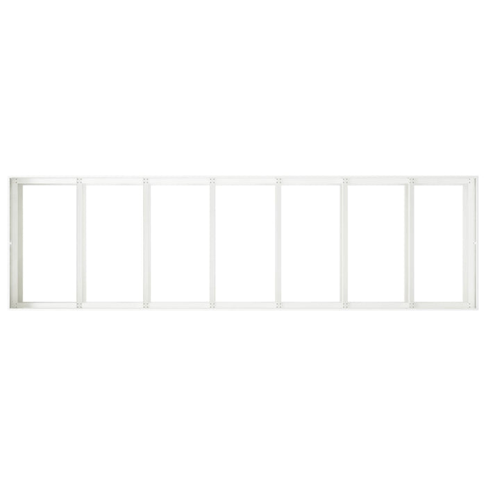 Vază pentru Grădină Alb 280 x 80 x 60 cm Oțel laminat la rece - WALTI WALTI