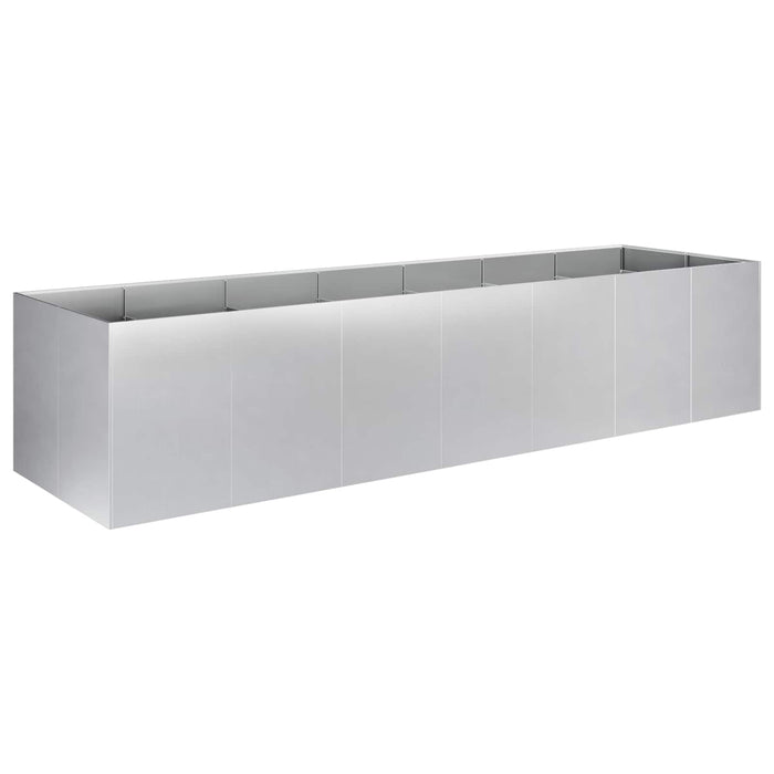 Vază pentru Grădină Argintiu 280 x 80 x 60 cm Oțel Galvanizat - WALTI WALTI