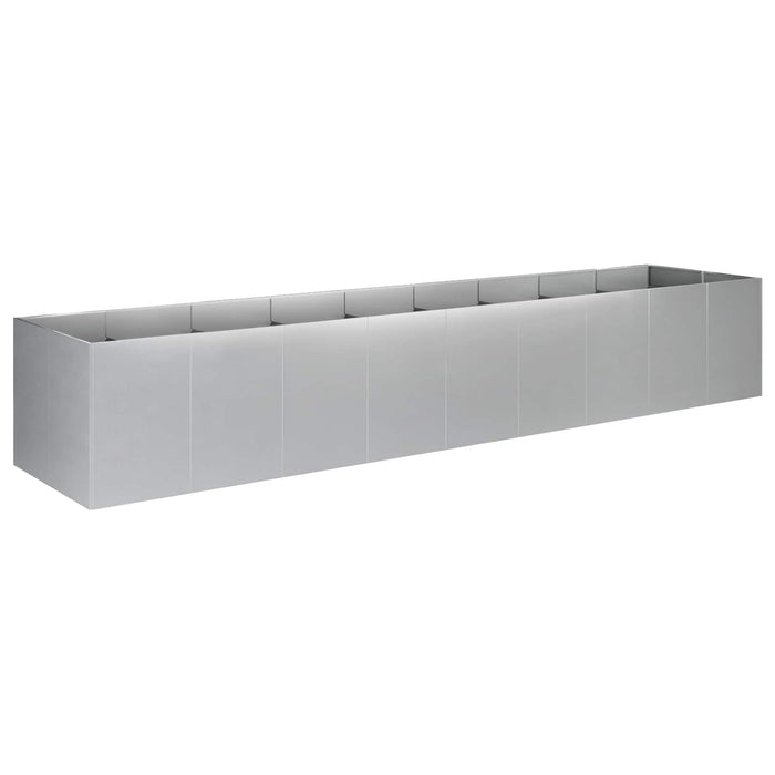 Vază pentru Grădină Argintiu 360 x 80 x 60 cm Oțel Galvanizat WALTI