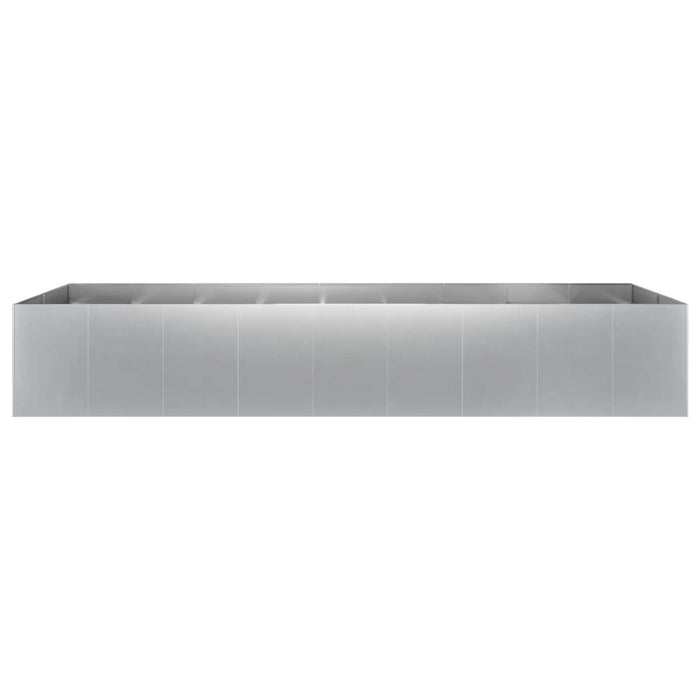 Vază pentru Grădină Argintiu 360 x 80 x 60 cm Oțel Galvanizat WALTI