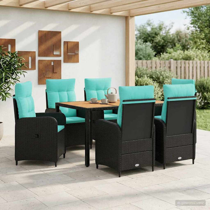Set dining pentru exterior 7 buc. WALTI