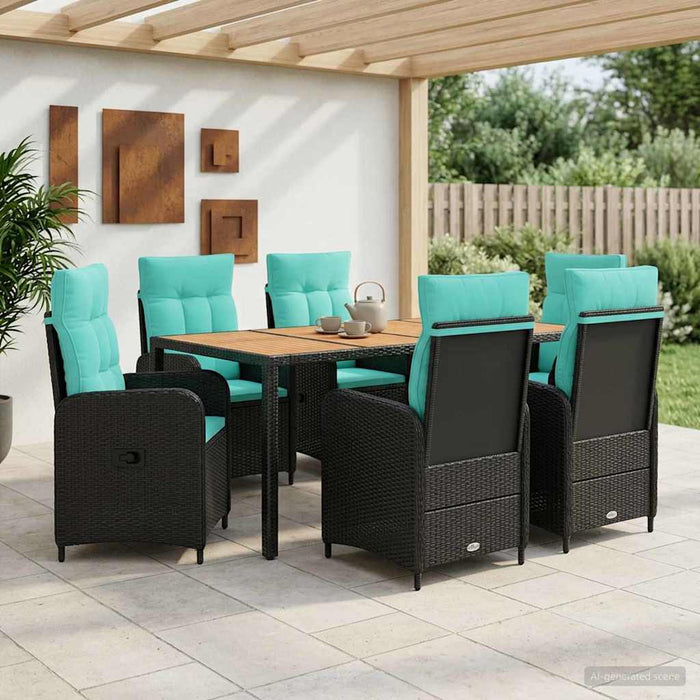 Set dining pentru exterior 7 buc. WALTI
