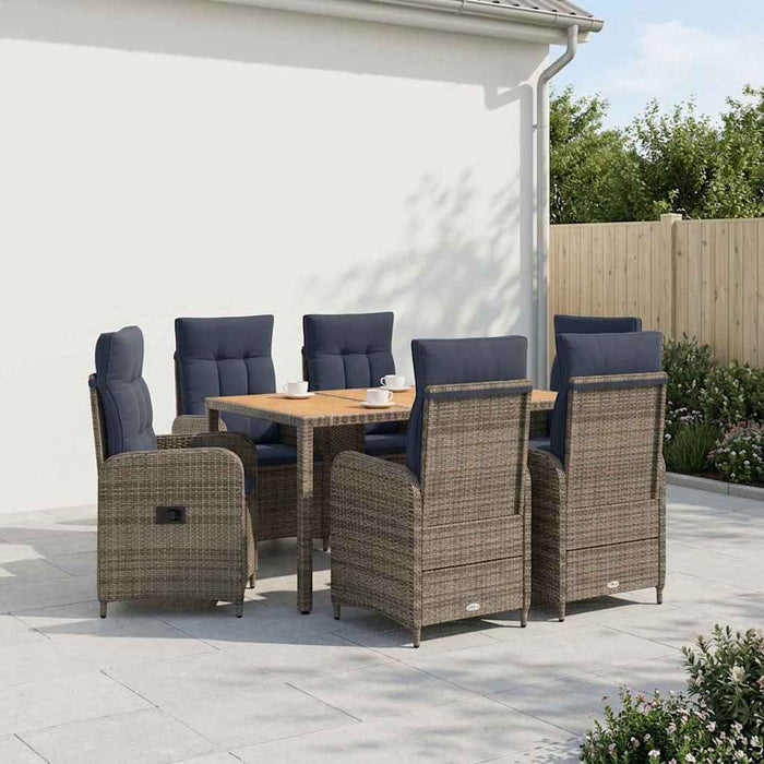 Set dining pentru exterior 7 buc. WALTI