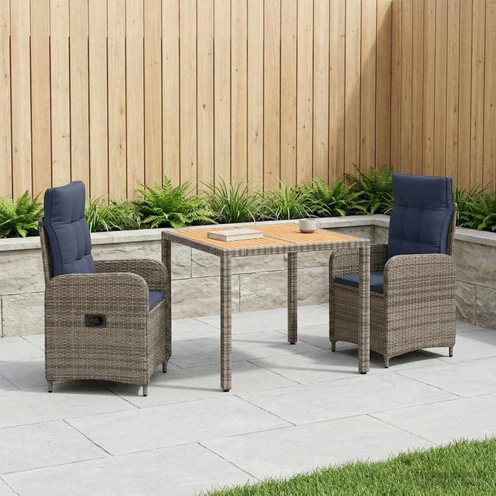 Set dining pentru exterior 3 buc. WALTI