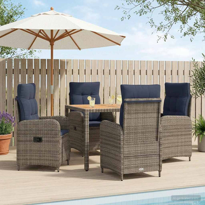 Set dining pentru exterior 5 buc. WALTI