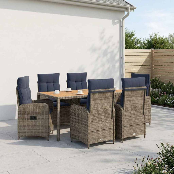 Set dining pentru exterior 7 buc. WALTI