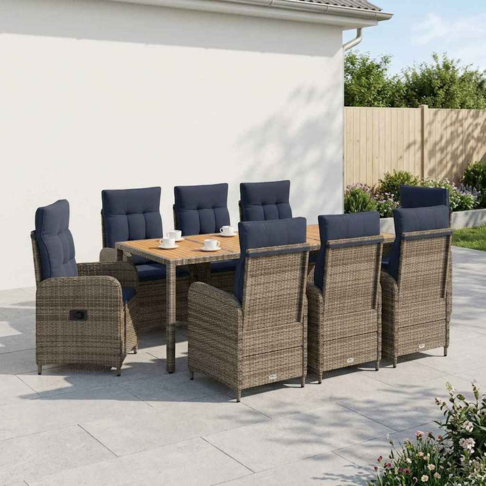 Set dining pentru exterior 9 buc. WALTI