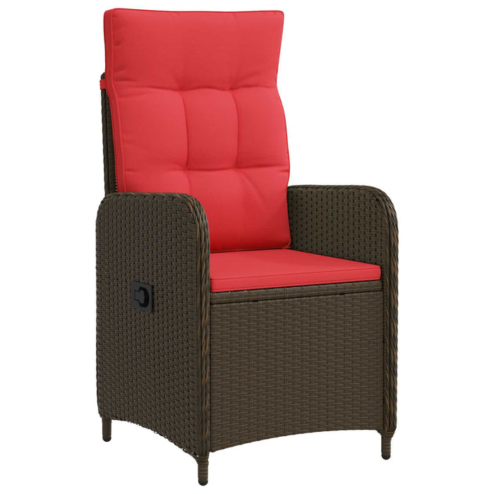 Set dining pentru exterior 5 pcs poliratan WALTI