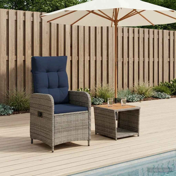 Set de lounge pentru grădină 2 buc. WALTI