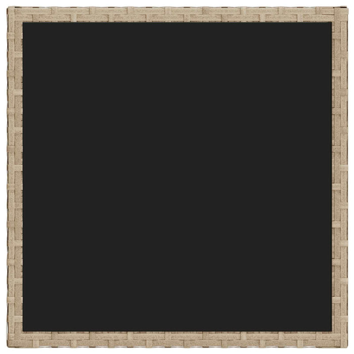 Set de lounge pentru grădină 3 buc. Beige și gri deschis WALTI
