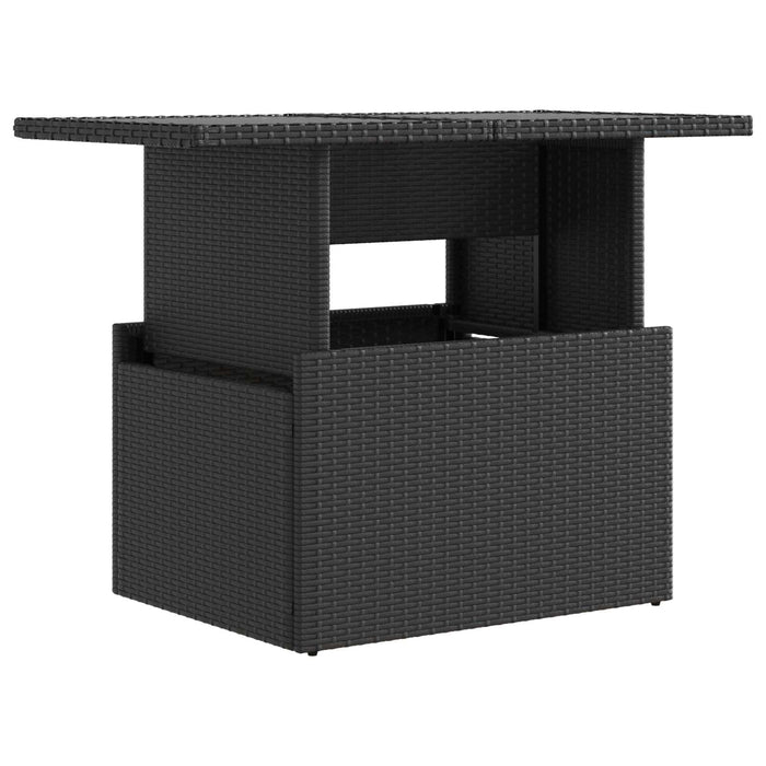 Set dining pentru exterior 3 pcs poliratan WALTI